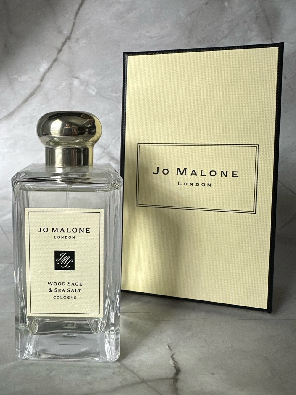 Jo Malone London Wood Sage & Sea Salt 100ml 3.4 oz 98% Full With Box